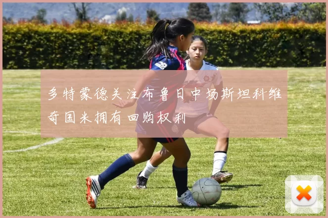 多特蒙德关注布鲁日中场斯坦科维奇国米拥有回购权利